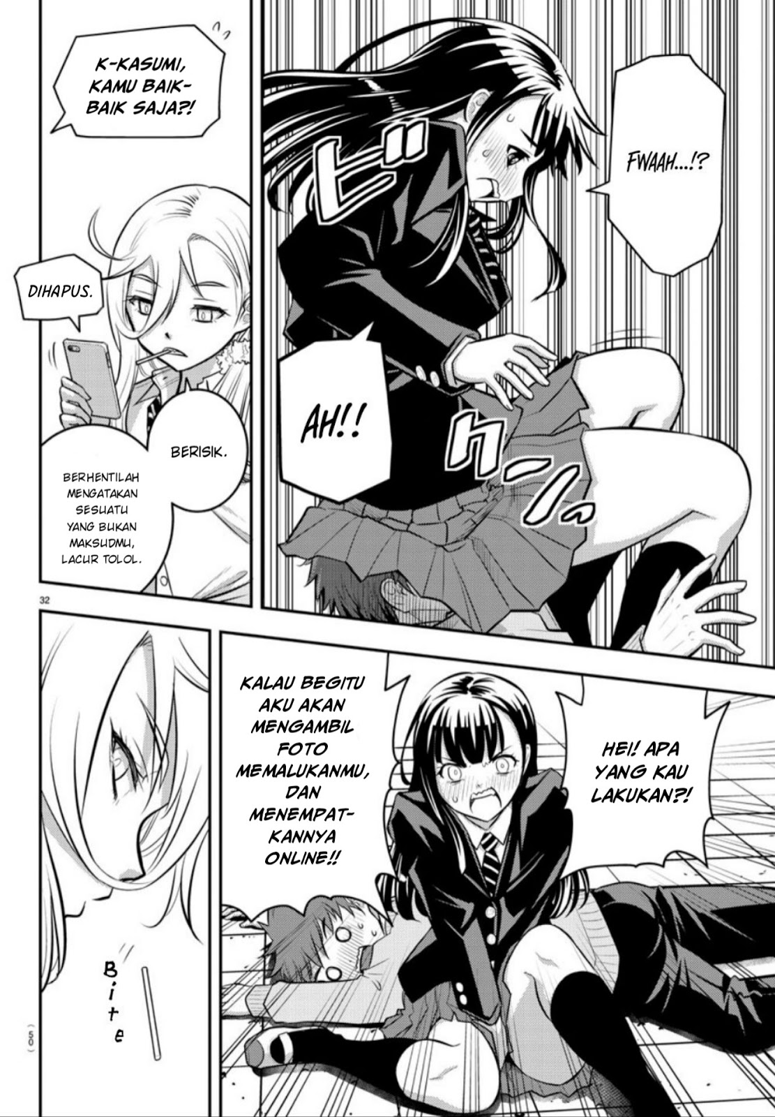 Yankee JK Kuzuhana-chan Chapter 01 Bahasa Indonesia